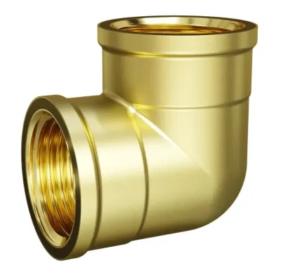 Угольник латунный ду 25 (1") ld