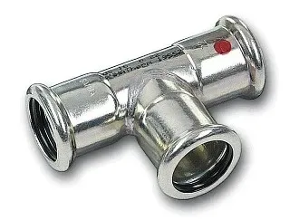 Тройник sanha-therm press 22х22х22 арт. 12413022