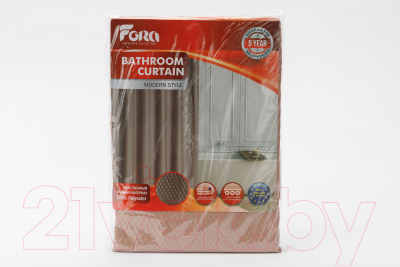Шторка-занавеска для ванны FORA Элит FOR-PH101