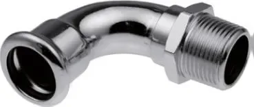 Отвод steel нр press длинный 22хr 3/4" арт. 1509070005 (6240366) kan