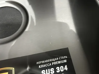 Кухонная мойка zorg zrn 4555 premium pvd gunblack
