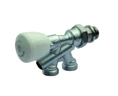Вентиль блочный прямой с зондом нр ду 1/2"х18 арт. r437x032 giacomini