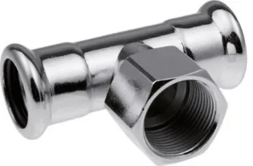 Тройник steel вр press 42хrp 1/2"х42 арт. 1509258014 (6240674) kan