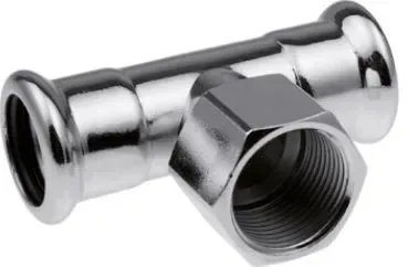 Тройник steel вр press 42хrp 1/2"х42 арт. 1509258014 (6240674) kan