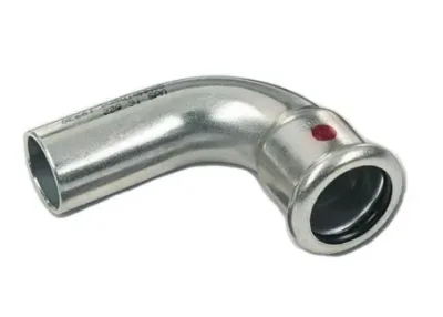 Отвод sanha-therm ниппельный 90* press 22х22 арт. 124001a22