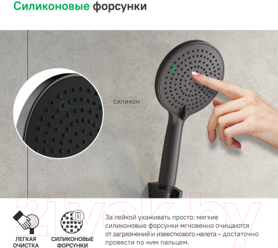 Лейка ручного душа IDDIS Optima Home OPH3F0Gi18