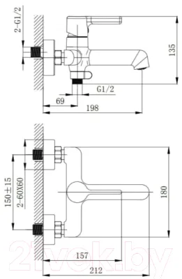 Смеситель Haiba HB60814-7