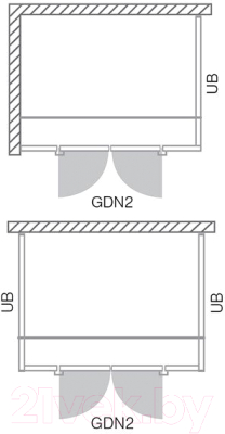 Душевая дверь Roth Elegant Line GDNL1/120