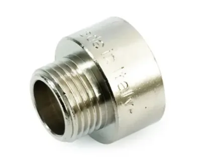 Переход латунный никел. мр ду 25х15 (1"х1/2") general fittings