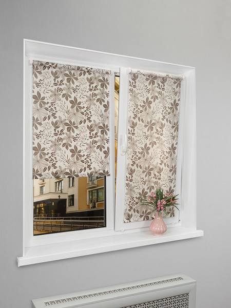Рулонная штора Lm Decor Флауэр LM 45-03 43x160