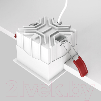 Точечный светильник Maytoni Alfa LED DL043-01-15W3K-SQ-W