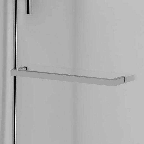 Стеклянная шторка для ванны Damixa DX35WBS-D7W1-150MT