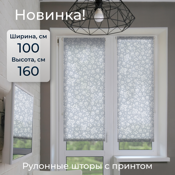 Рулонная штора Franc Gardiner Print Черника 100х160 / 9403217478