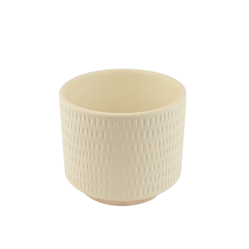 Кашпо Mandarin Decor Често / P18C23104B-12milk