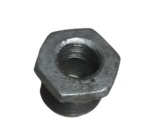 Футорка чугунная оцинк. ду 20х10 (3/4"х3/8")