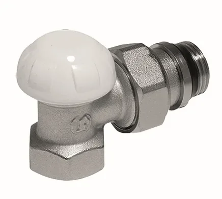 Клапан отсечной угловой ду 10 (пласт. крышка) арт. r14x032 giacomini