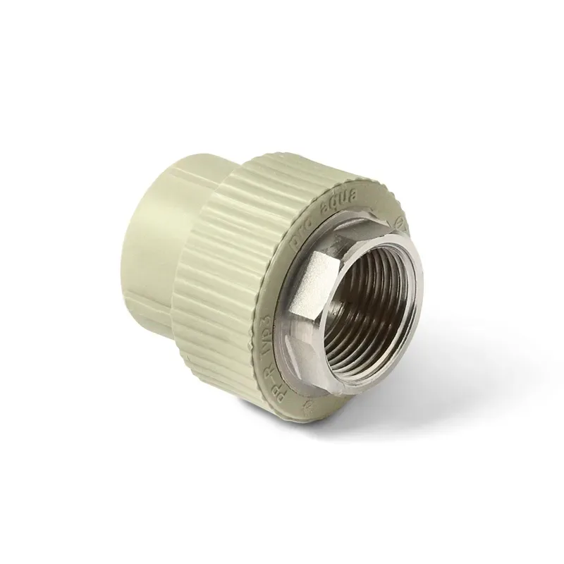 П/п муфта комб. под ключ вр 40х1 1/4" серая pro aqua