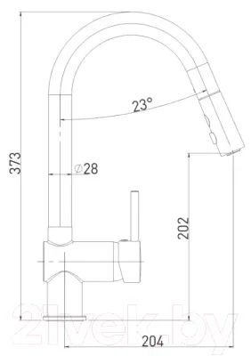Смеситель Gross Aqua Extra 3140609MW