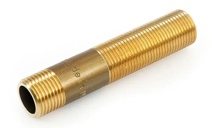 Сгон латунный ду 20 (3/4") х 200 мм general fittings