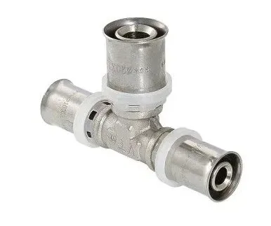 Пресс-тройник переход. 26х32х26 valtec