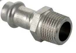 Соединитель нерж. сталь нр 15х3/4" valtec