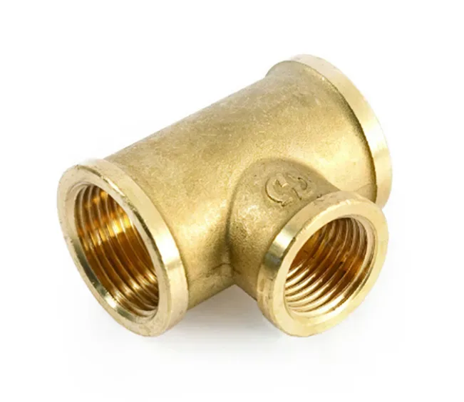 Тройник латунный переходной ду 25х15х25 (1"х1/2"х1") general fittings