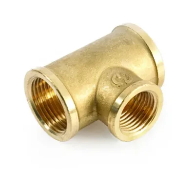 Тройник латунный переходной ду 25х15х25 (1"х1/2"х1") general fittings