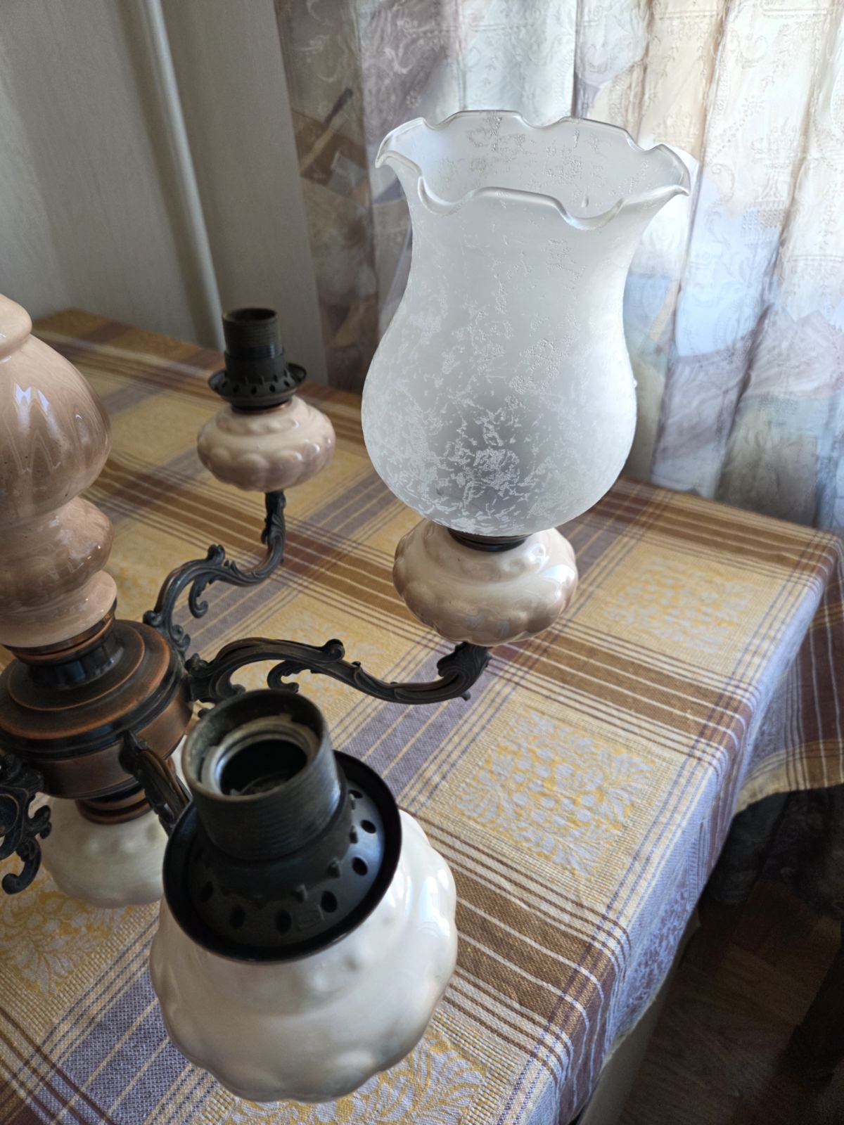 Продам оригинальную винтажную люстру, Югославия