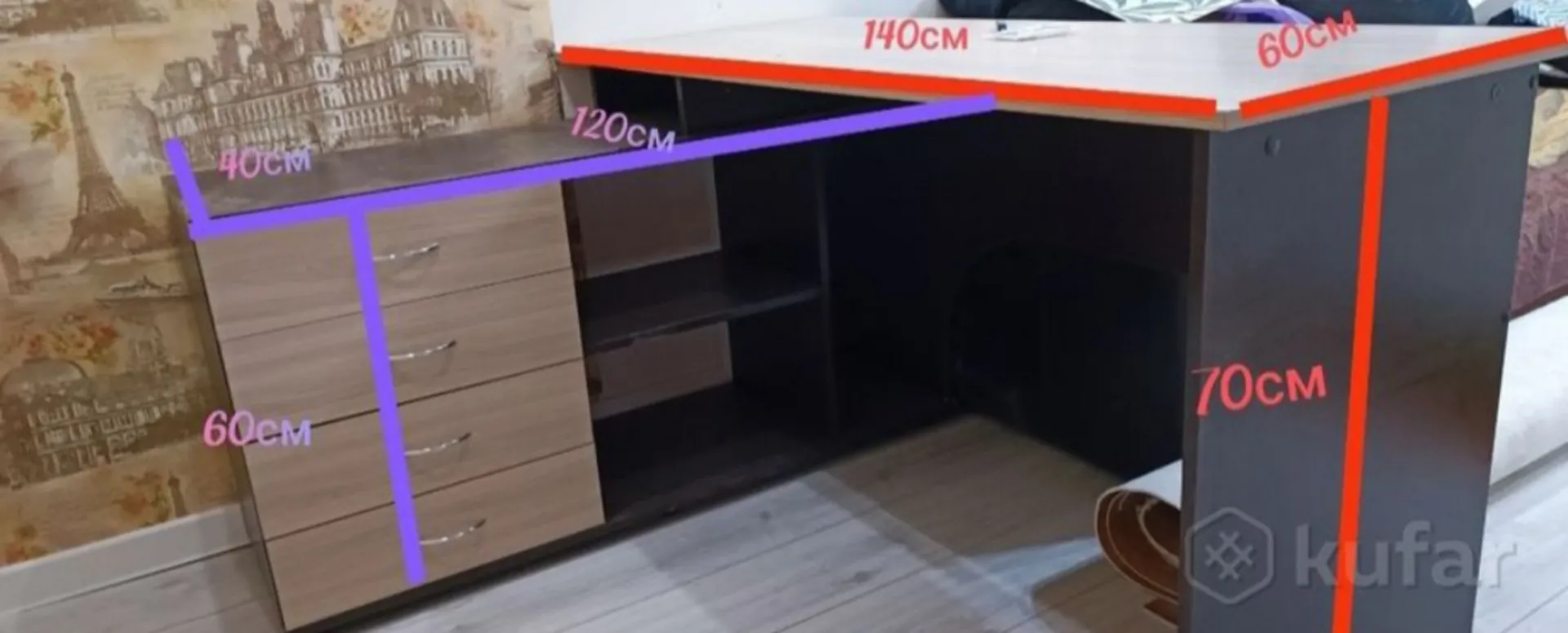 Стол компьютерный угловой