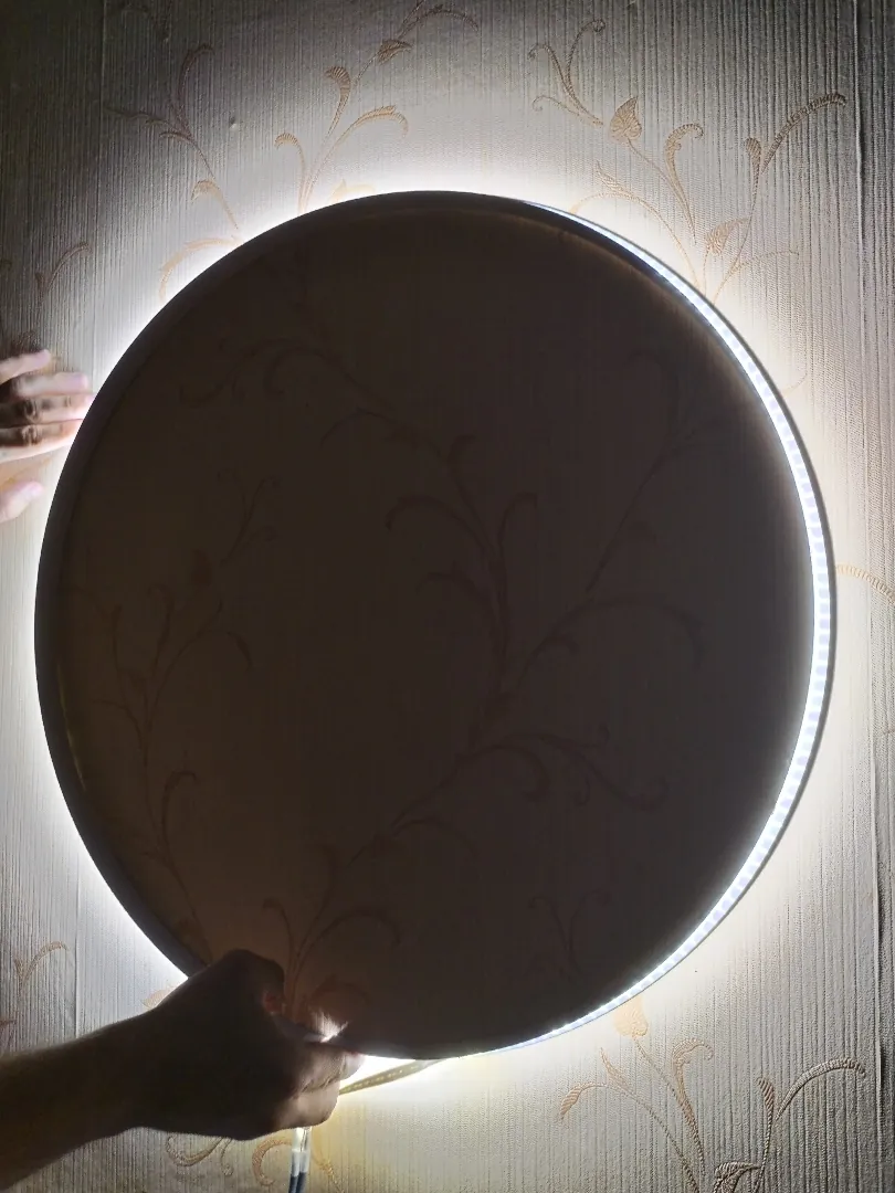 Световая подставка на круглое зеркало ( выключатель сенсорный)