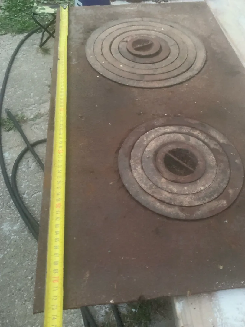 Двух комфорчетая плита для печи