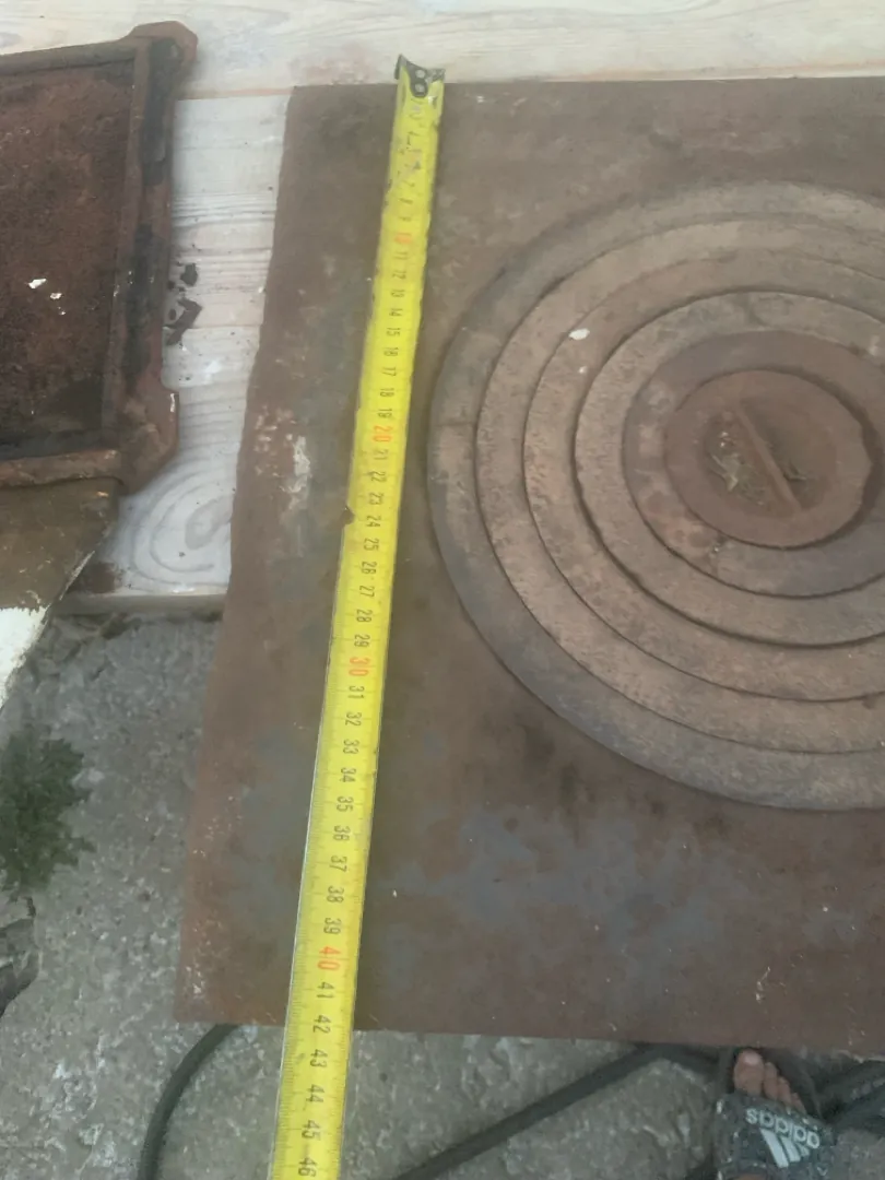 Двух комфорчетая плита для печи