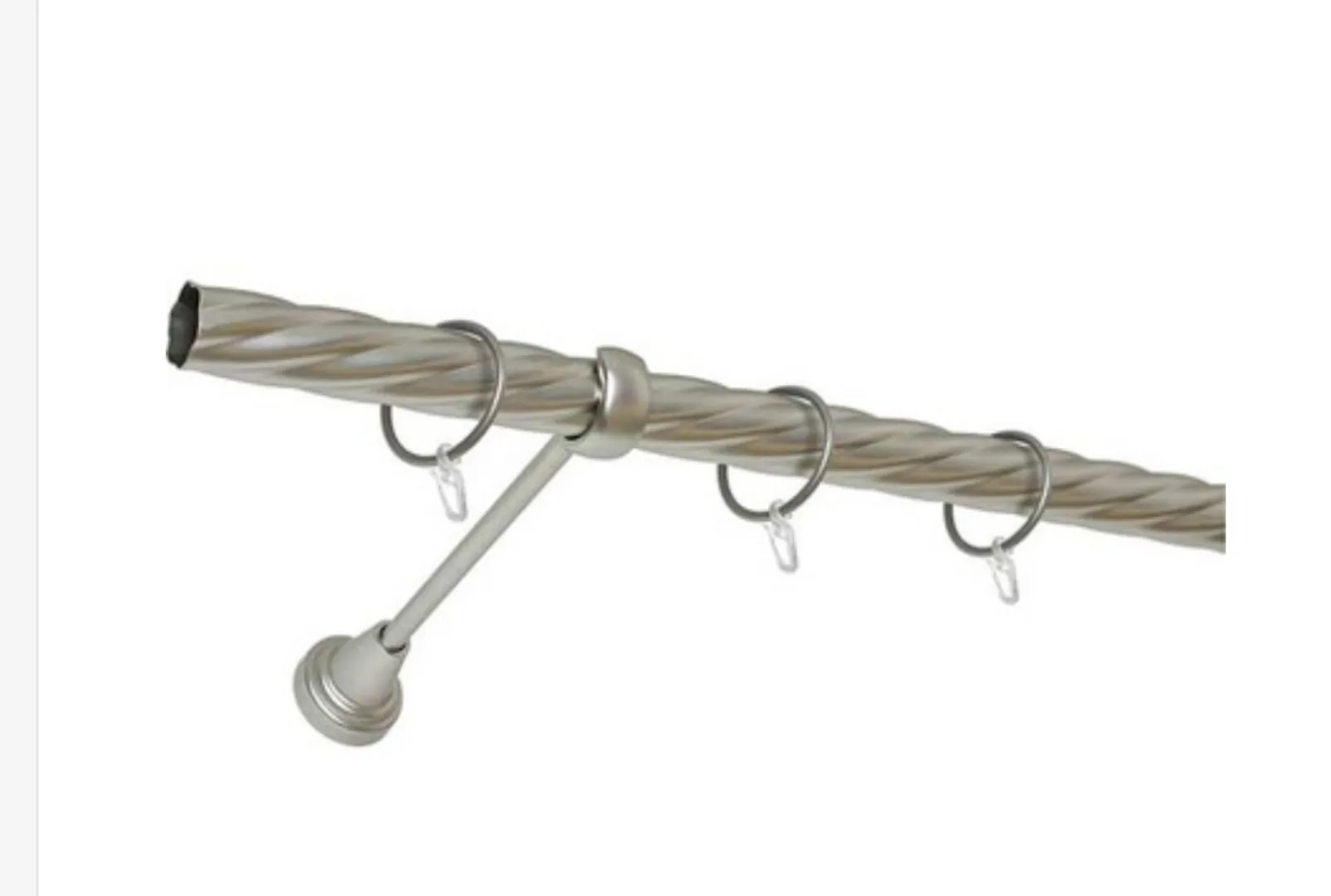 Карниз хром матовый