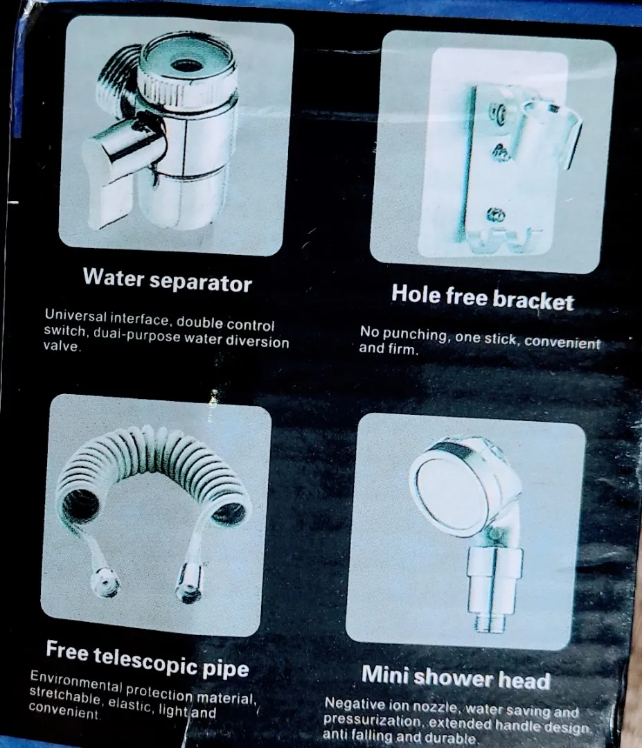 Наконечник на кран душевой с лейкой