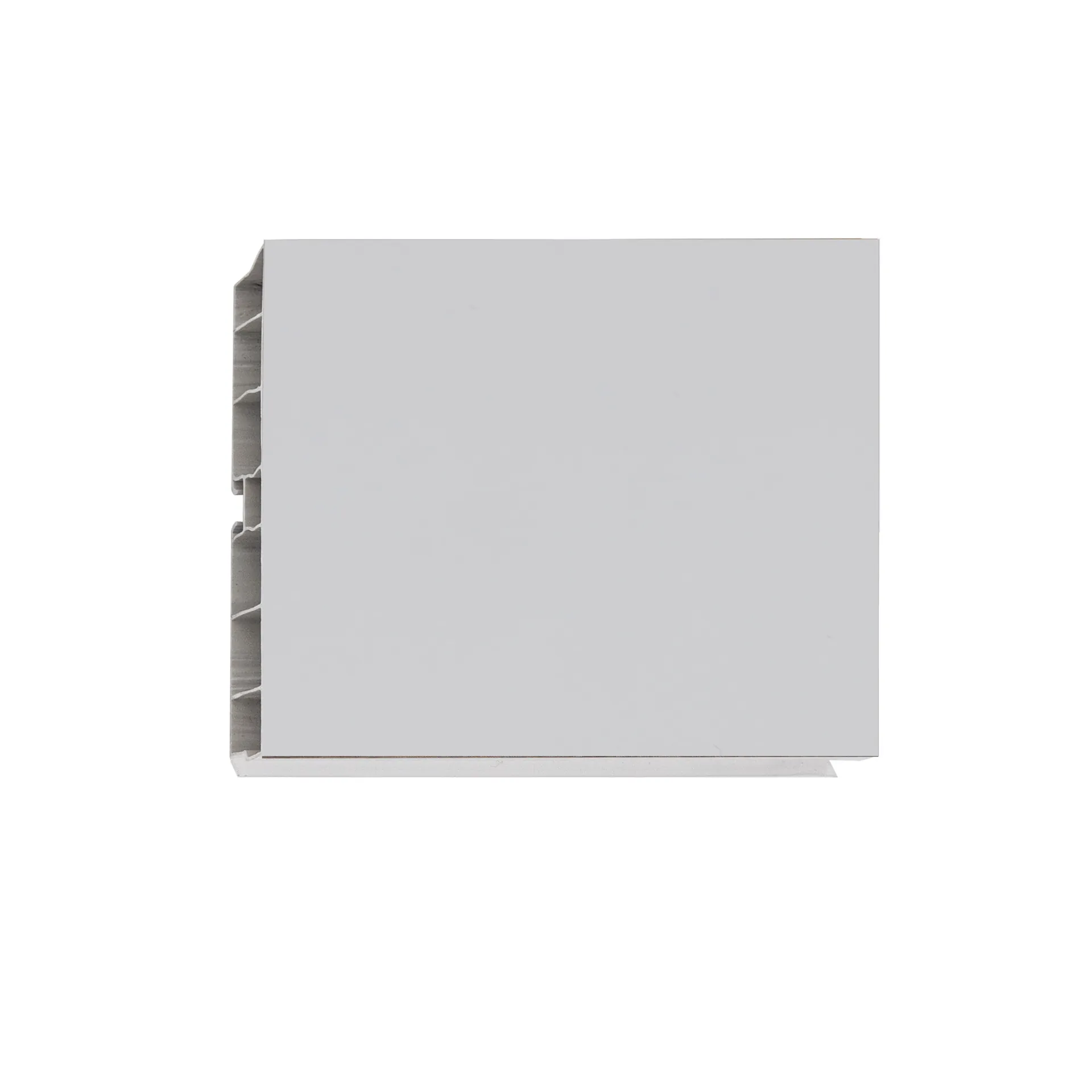 Цоколь мебельный ПВХ h=100 светло-серый L=3200мм, РФ