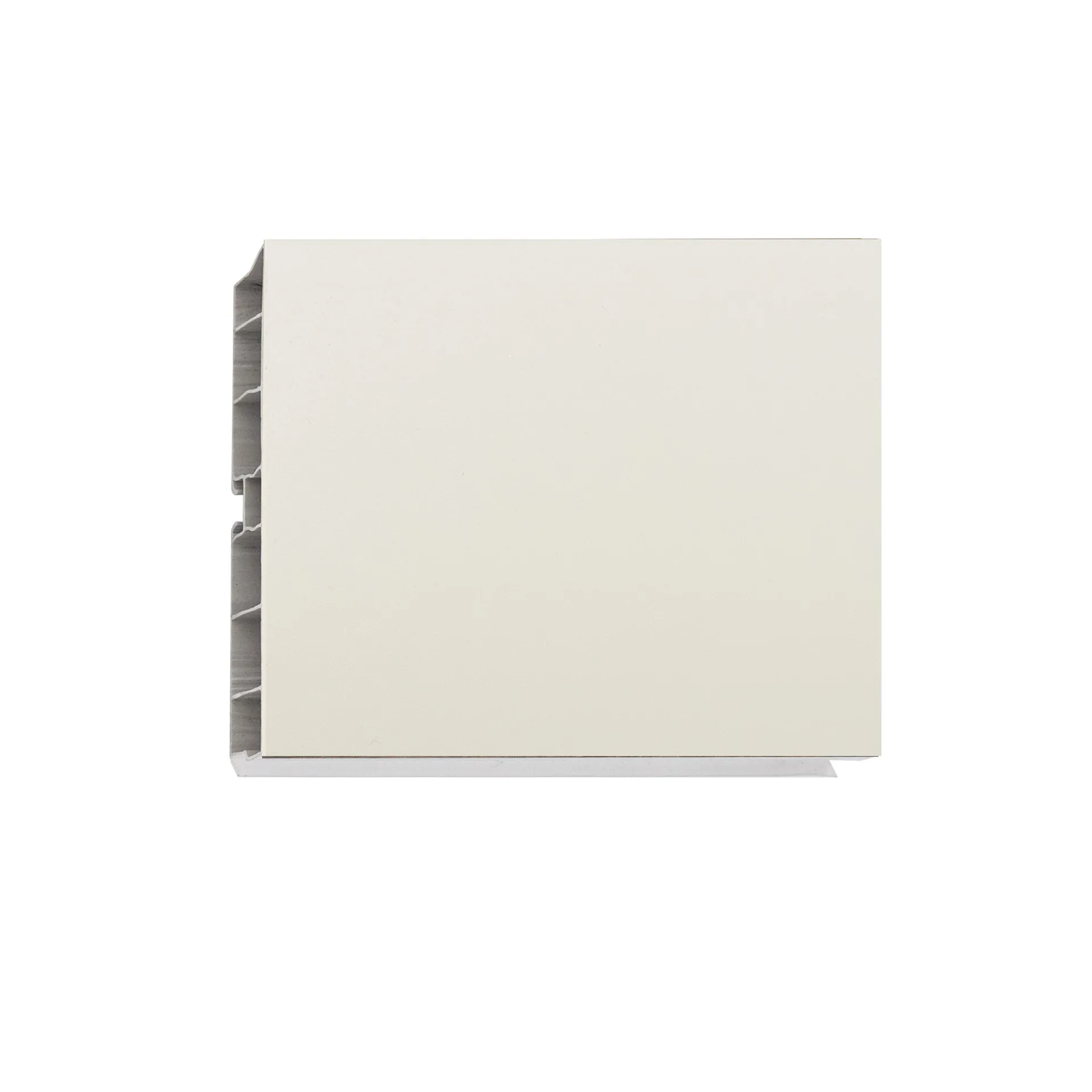 Цоколь мебельный ПВХ h=150 белый глянец L=4000мм, РФ