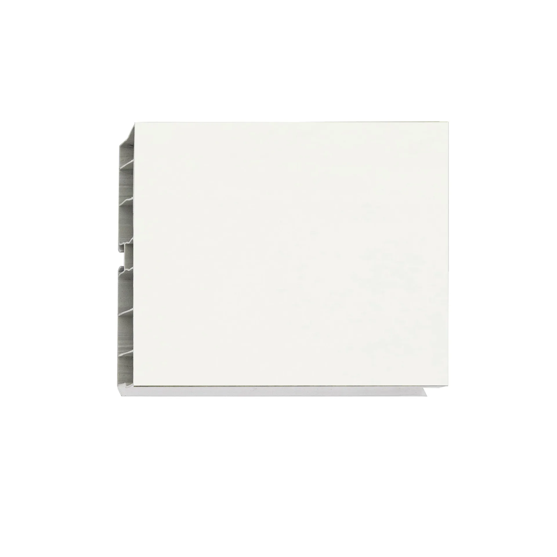 Цоколь мебельный ПВХ h=100 алебастр белый L=4000мм, РФ