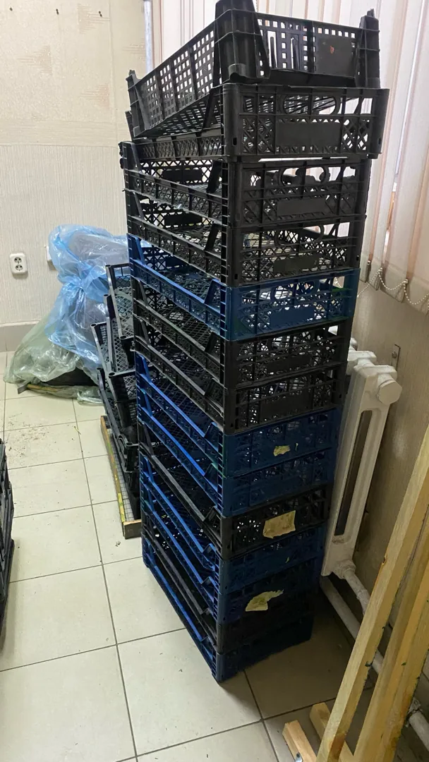 Пластиковые ящики