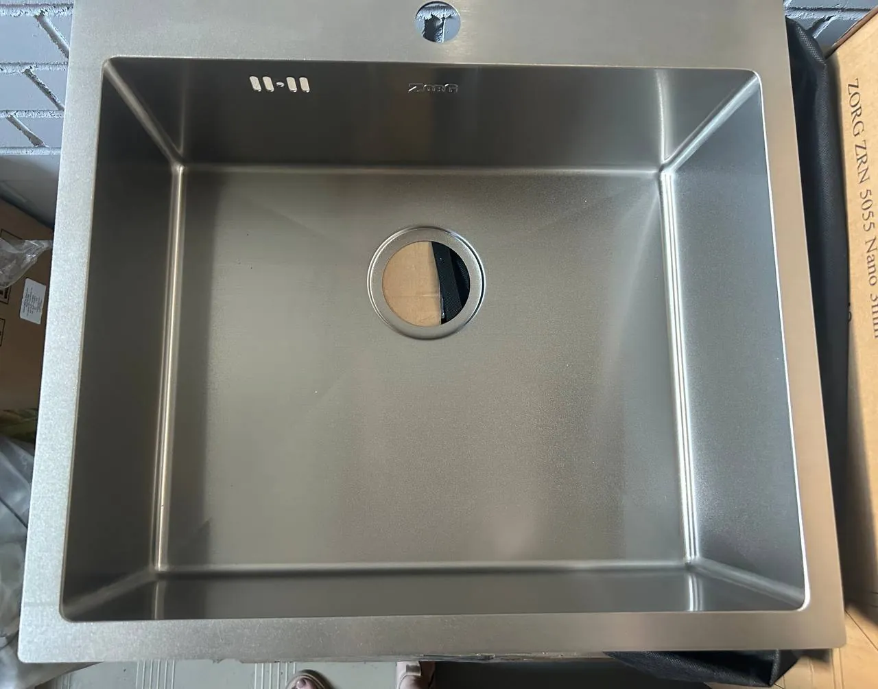 Мойка ZORG ZRN 5055 Nano 3 мм