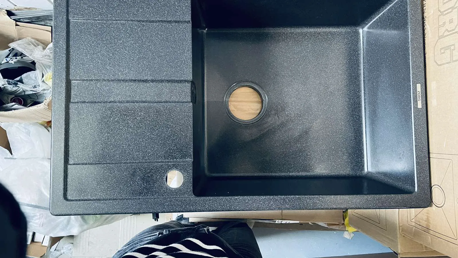 Мойка ZORG Apollo 78 черный опал