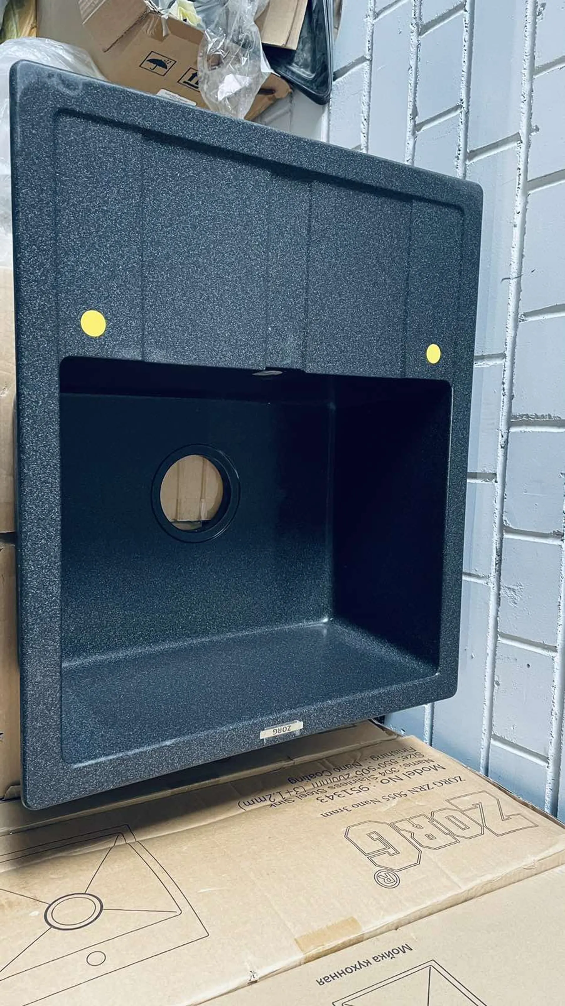 Мойка ZORG Apollo 58 черный опал