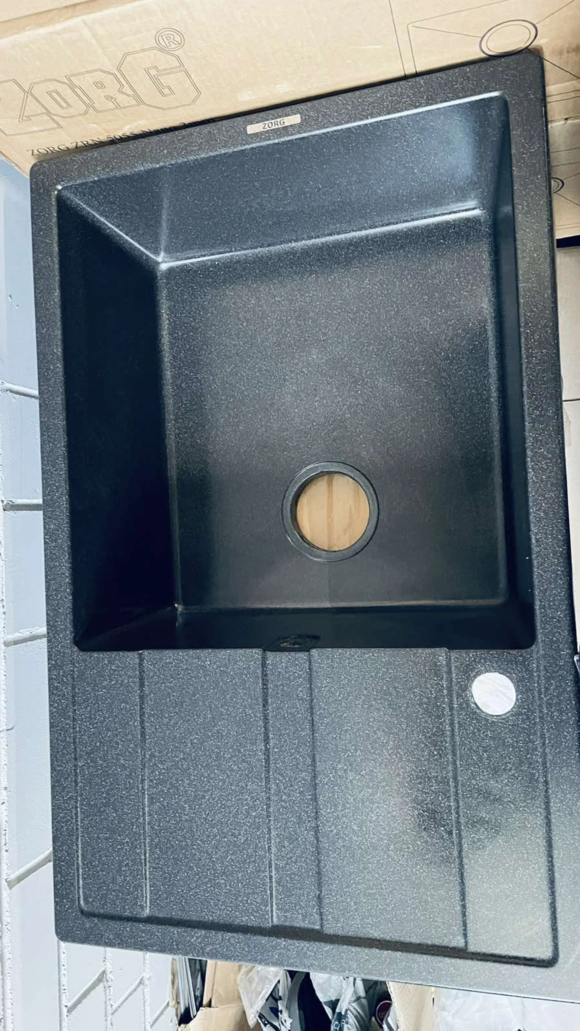 Мойка ZORG Apollo 78 черный опал