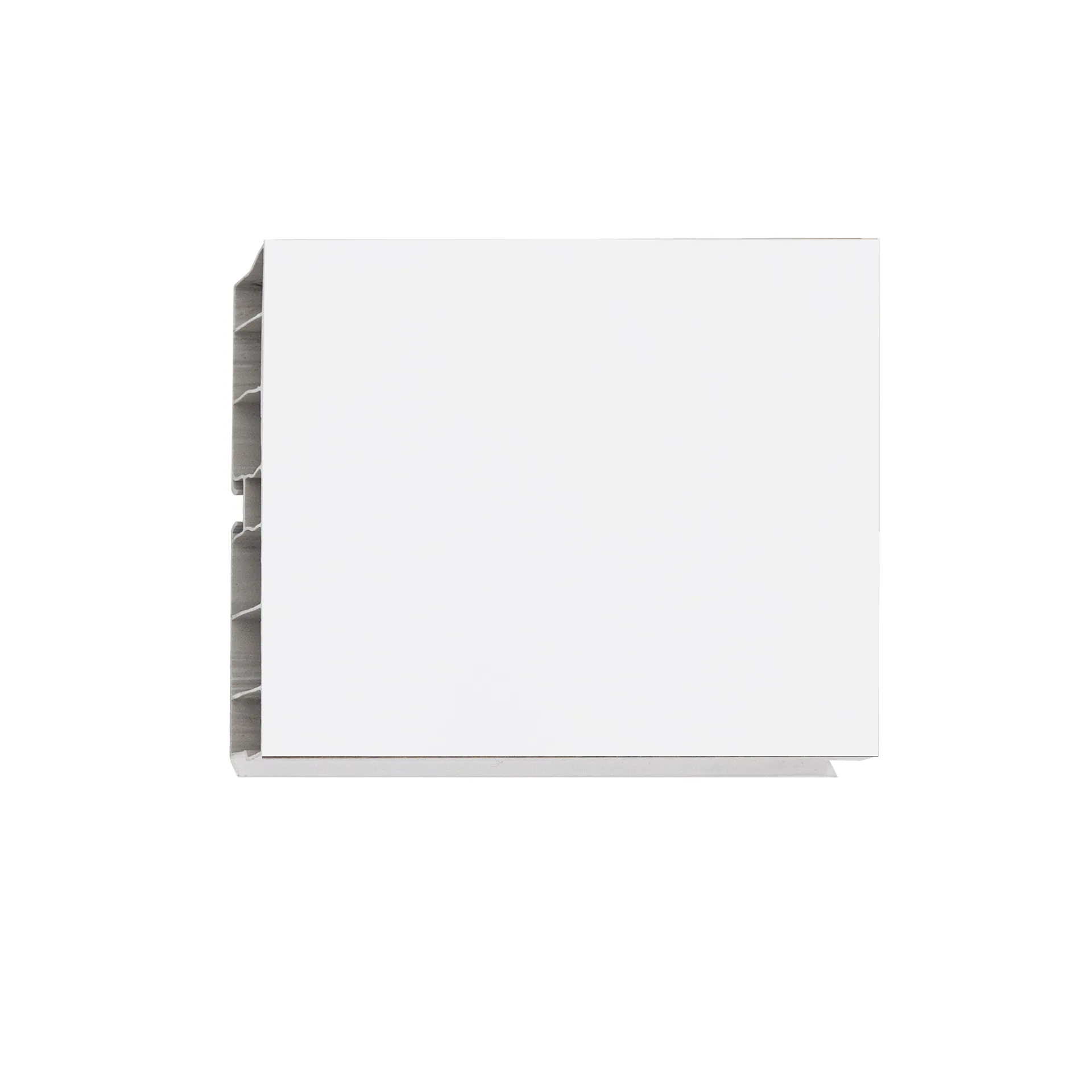 Цоколь мебельный ПВХ h=100 белый L=3200мм, РФ