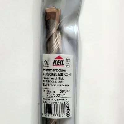 Бур по бетону keil d 16,00x750x800 мм