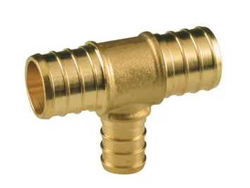 Тройник латунный переходной giacoqest 1/2"х3/8"х1/2" giacomini