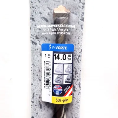 Бур по бетону alpen d 8,00x100x160 мм