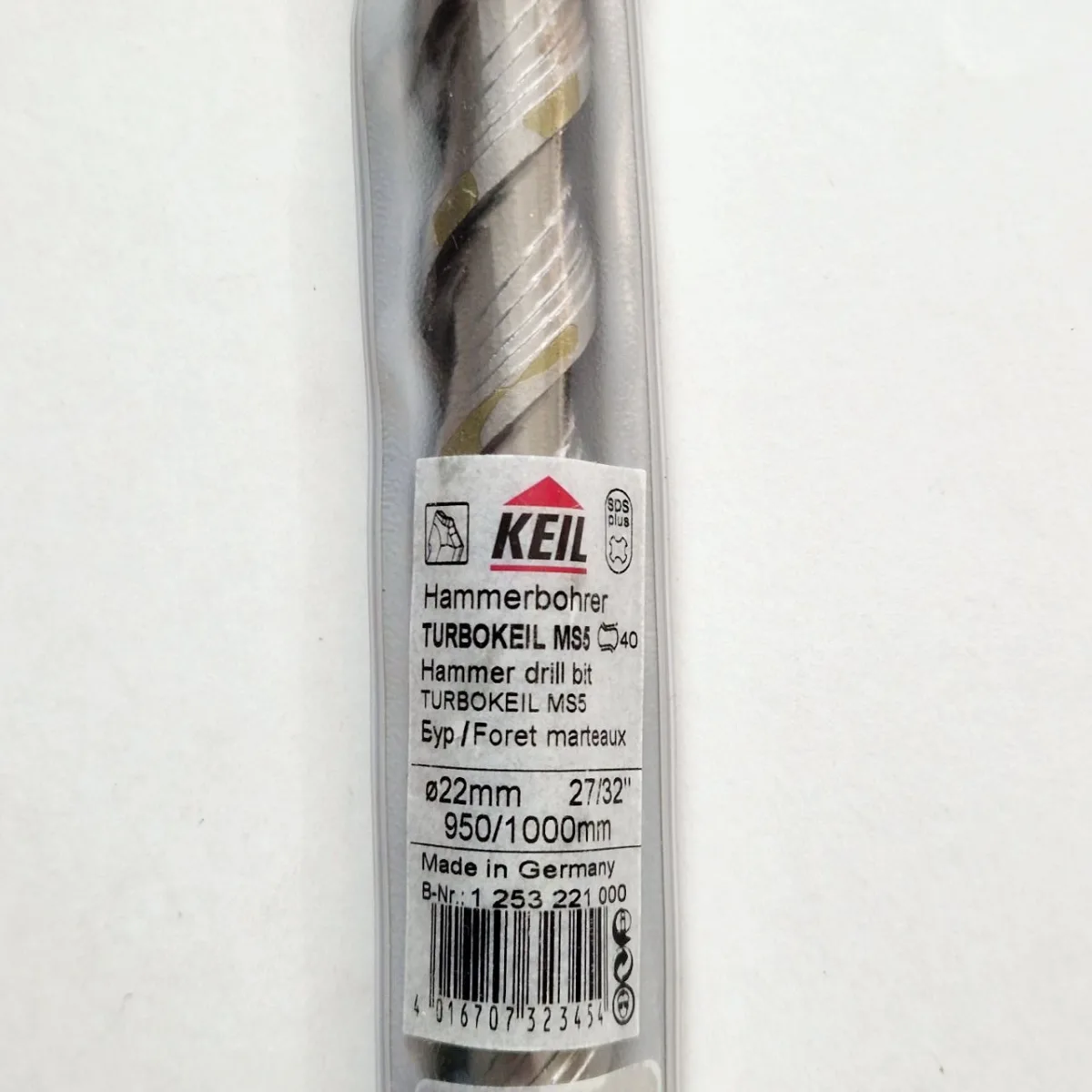 Бур по бетону keil d 22,00x950x1000 мм