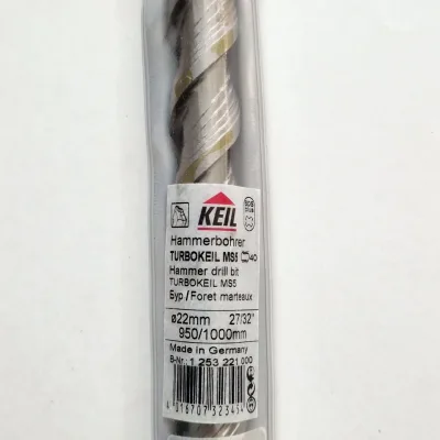 Бур по бетону keil d 22,00x950x1000 мм