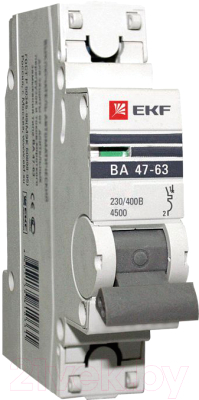Выключатель автоматический EKF ВА 47-63 1Р 50А (C) PROxima / mcb4763-1-50C-pro