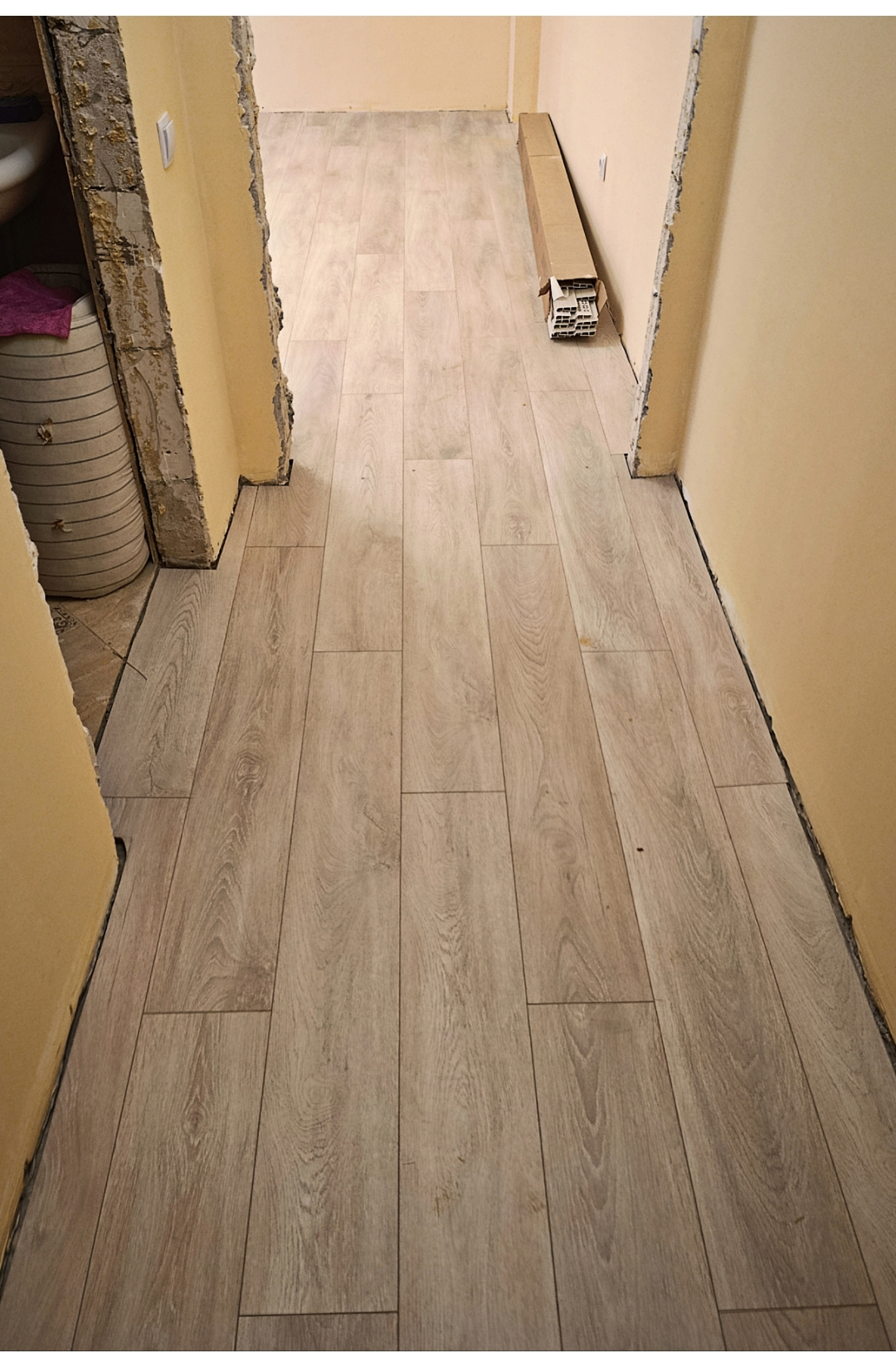 Укладка ламината